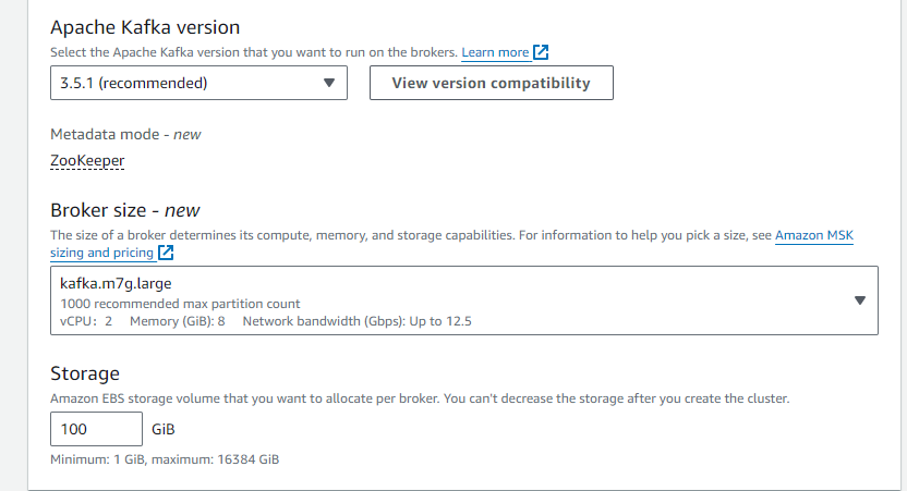 Enter a cluster name